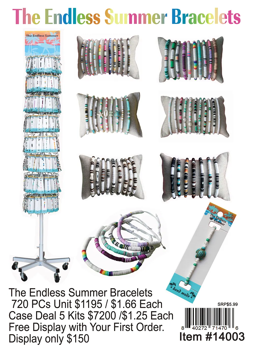 The Endless Summer Bracelets 720 Pcs